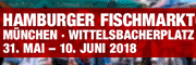 Hamburger FIschmarkt 2017 auf der Wittelsbacher Platz